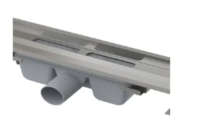 APZ6-1150 Professiona lВодоотводящий желоб с порогами для цельной решетки, с горизонтальным сливом АКВАМЕТРИЯ