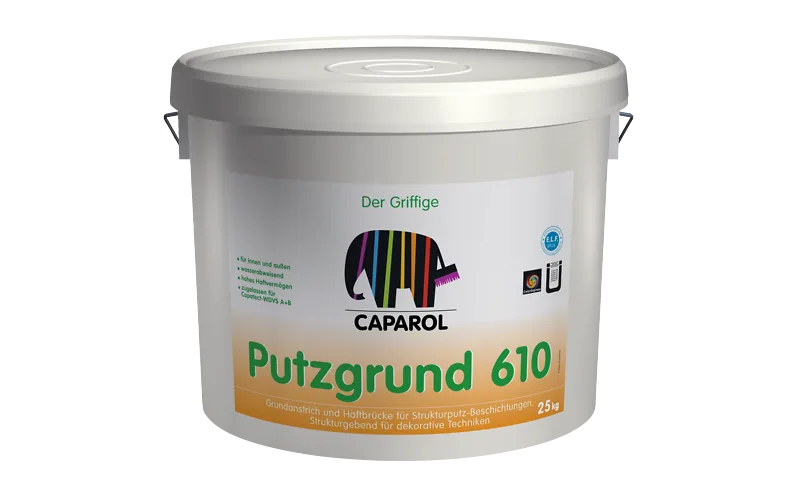 Грунтовка для наружных и внутренних работ Caparol Putzgrund 610, База 1, 8 кг КАПАРОЛ ЦЕНТР САМАРА