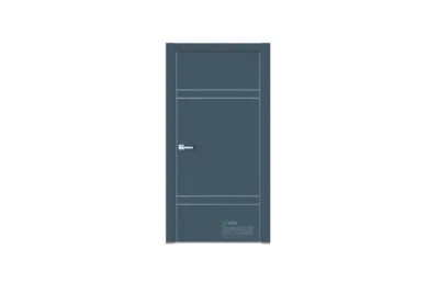 Межкомнатная дверь Urban U25 RAL5008 7 ДВЕРЕЙ