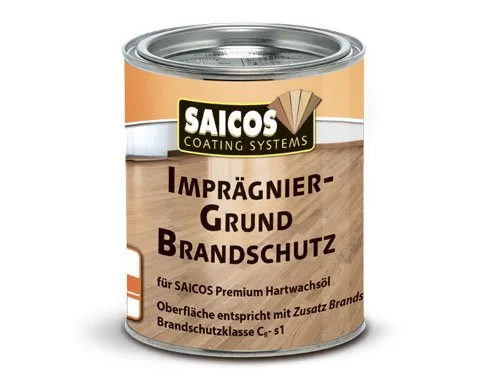 Противопожарная пропитка Imprägnier-Grund Brandschutz SAICOS. МАСЛА, КРАСКИ, КЛЕЙ