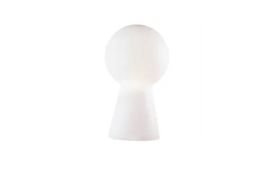 НАСТОЛЬНАЯ ЛАМПА IDEAL LUX BIRILLO TL1 MEDIUM BIANCO MNOGOROZETOK - МНОГОРОЗЕТОК