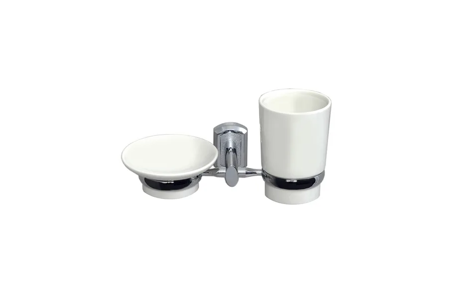 WasserKRAFT K-28126 Держатель стакана и мыльницы АТЕЛЬЕ ВАННОЙ КОМНАТЫ. САМАРА