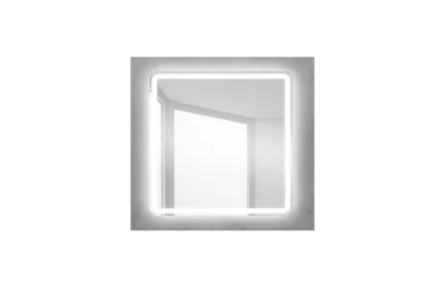 BELBAGNO Зеркало со встроенным светильником и сенсорным выключателем, 12W, 220-240V, 800x30x800 АТЕЛЬЕ ВАННОЙ КОМНАТЫ. САМАРА