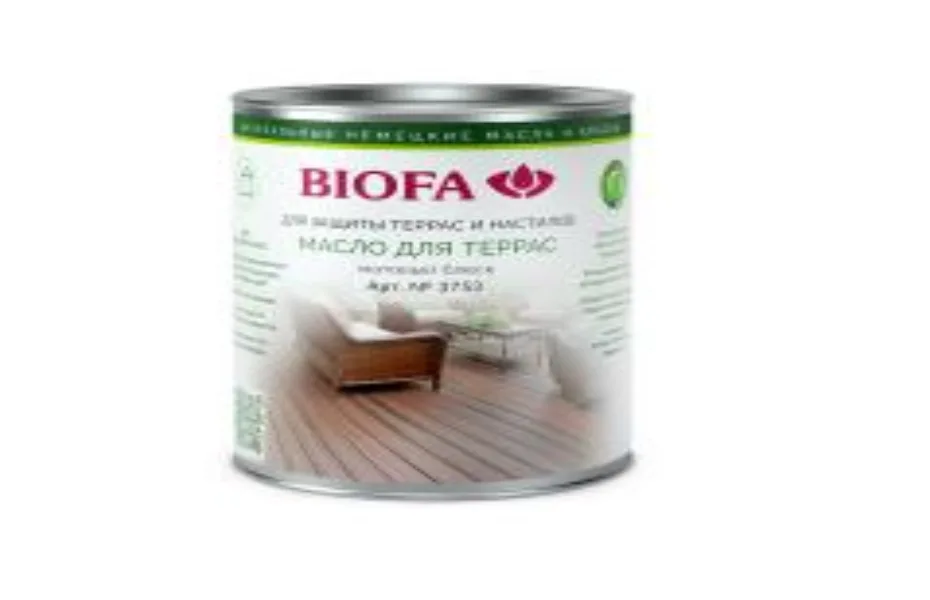 3753 BIOFA МАСЛО ДЛЯ ТЕРРАС БИОФА – САМАРА