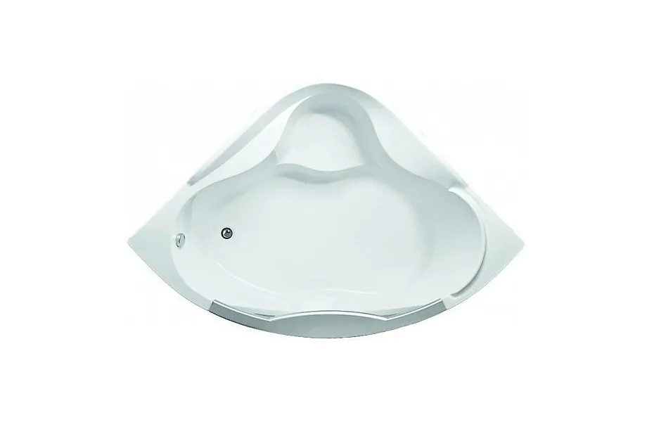 Акриловая ванна 1MarKa Grand Luxe 155x155 см (ванна, рама, панель) МОСПЛИТКА