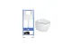 Комплект подвесной безободковый унитаз BelBagno Prospero BB507B + инсталляция Creto Standart 1.0 INST-CR-1.0 МОСПЛИТКА