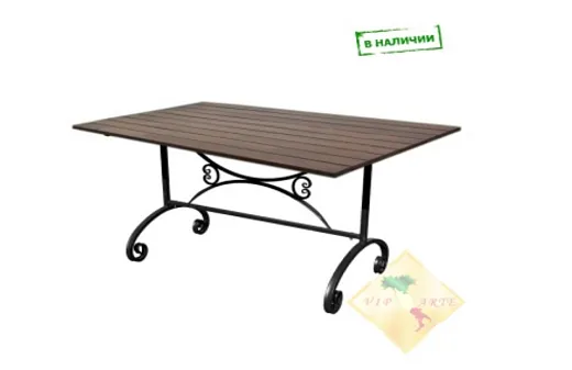 Стол кованый "Дачный" 1.5м