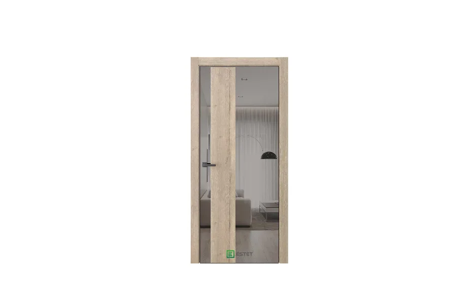 URBAN U33 Рустик тимбер Зеркало-графит 7 ДВЕРЕЙ