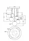 Светильник подвесной Maytoni Basic form MOD321PL-05G1 MAYTONI
