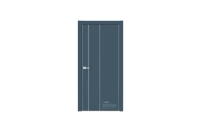 Межкомнатная дверь Urban U24 RAL5008 7 ДВЕРЕЙ