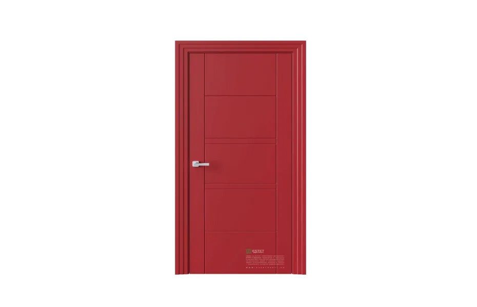 Межкомнатная дверь Perfect P10 RAL3002 7 ДВЕРЕЙ