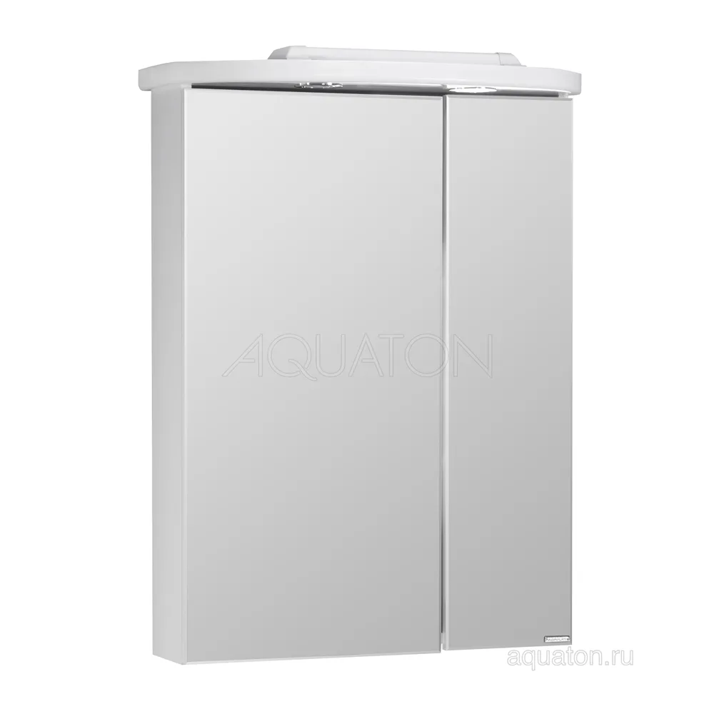 AQUATON Норма 65 Зеркальный шкафчик АТЕЛЬЕ ВАННОЙ КОМНАТЫ. САМАРА
