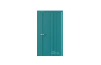 Межкомнатная дверь Perfect P13 RAL5021 7 ДВЕРЕЙ