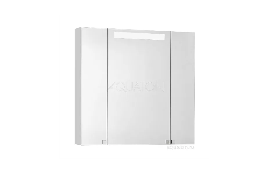 AQUATON Мадрид 80 Зеркальный шкафчик АТЕЛЬЕ ВАННОЙ КОМНАТЫ. САМАРА