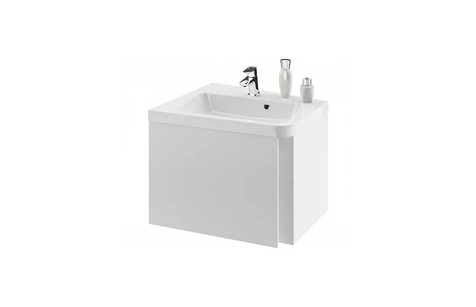 Тумба с раковиной Ravak SD 10° 65 белая L МОСПЛИТКА