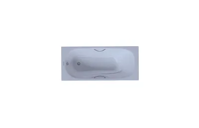 Чугунная ванна Aquatek Гамма 150x75, эмалированная, в комплекте с 4-мя ножками и 2-мя ручками, AQ8050FH-00 МОСПЛИТКА