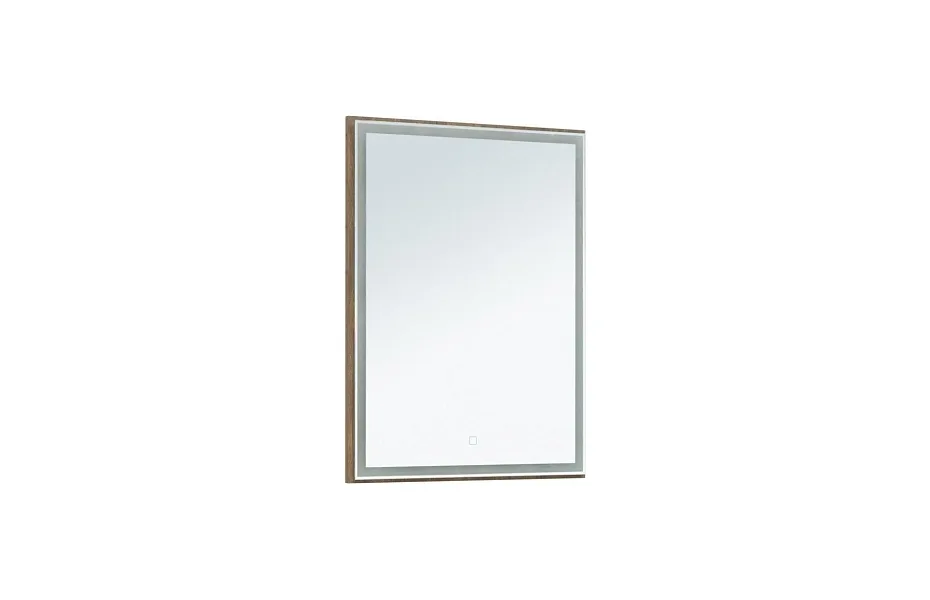 Зеркало Aquanet Nova Lite 60 дуб рустикальный LED МОСПЛИТКА