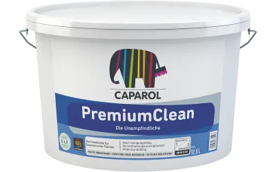 Краска водно-дисперсионная для внутренних работ Caparol PremiumClean База 2, 12,5 л КАПАРОЛ ЦЕНТР САМАРА