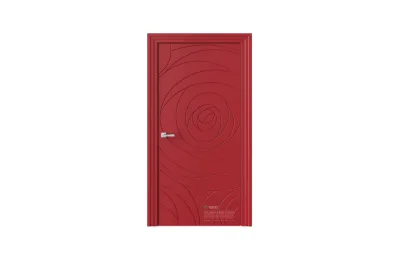 Межкомнатная дверь Perfect P7 RAL3002 7 ДВЕРЕЙ