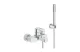 Смеситель для ванны Grohe Quadra с душевым гарнитуром 32639000 АКВАМЕТРИЯ