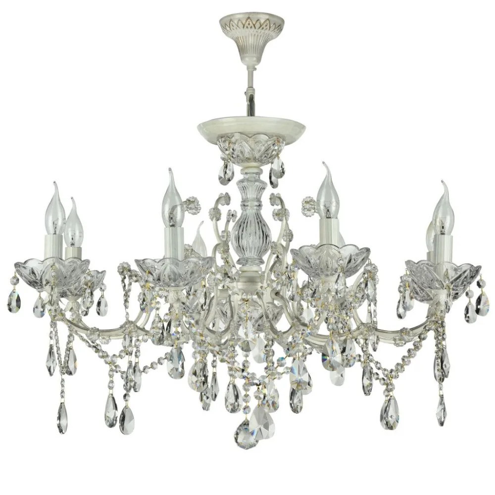 Подвесная люстра Maytoni Sevilla DIA004-08-WG MAYTONI