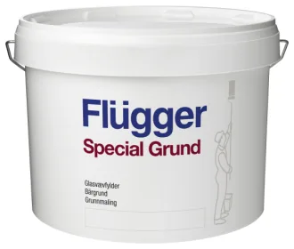 Акриловая грунтовочная краска с очень высокой кроющей способностью Flügger Special Grund 3л. КРАСКИ FLUGGER