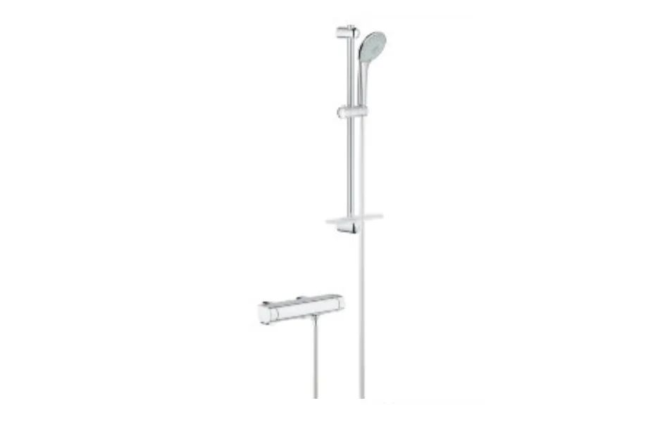 Термостатический смеситель для душа Grohe Grohtherm 2000 с душевым гарнитуром 34195001 АКВАМЕТРИЯ