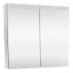 Зеркальный шкаф Geberit Smyle Square 75 500.205.00.1 подвесной Белый АТЕЛЬЕ ВАННОЙ КОМНАТЫ. САМАРА