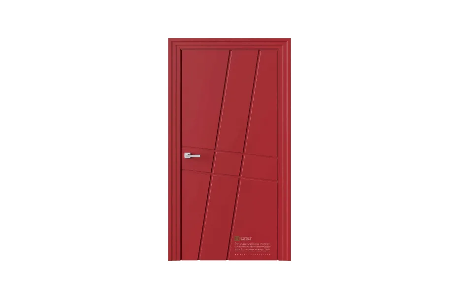 Межкомнатная дверь Perfect P15 RAL3002 7 ДВЕРЕЙ