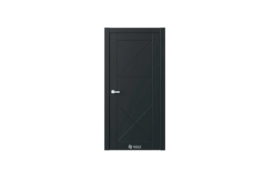 Palitra P4 Черный RAL9005 7 ДВЕРЕЙ