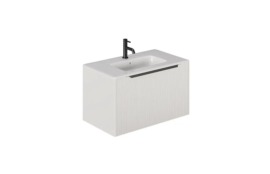 Тумба с раковиной Creto Luna Ivory 60 см, 17-IV60 МОСПЛИТКА