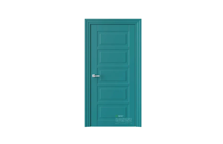 Межкомнатная дверь Perfect P24 RAL5021 7 ДВЕРЕЙ