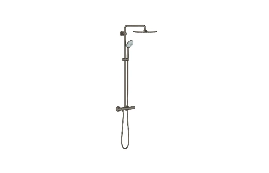 GROHE Euphoria XXL 310 Душевая система с термостатом для душа, цвет: темный графит, матовый АТЕЛЬЕ ВАННОЙ КОМНАТЫ. САМАРА
