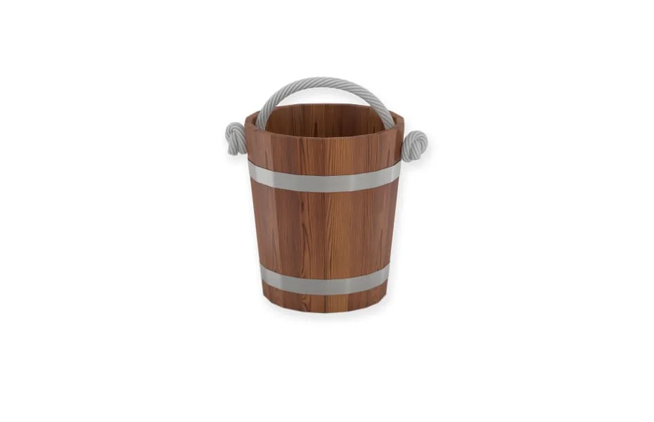 Ведро BENTWOOD Лиственница Морёная 15 л. ПАР МАСТЕР