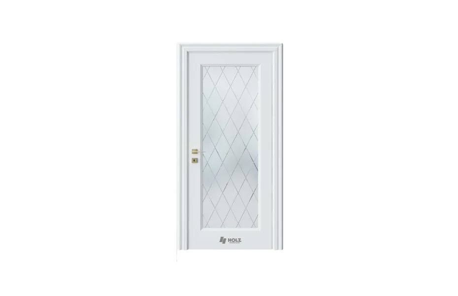 Deloress DL2 RAL9003 стекло 2 7 ДВЕРЕЙ