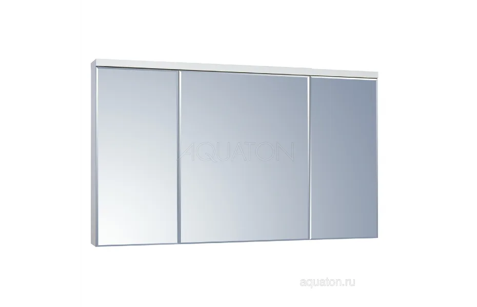 AQUATON Брук 120 Зеркальный шкафчик АТЕЛЬЕ ВАННОЙ КОМНАТЫ. САМАРА