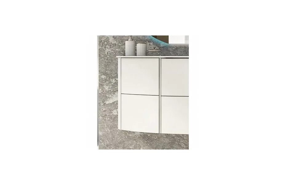 Шкафчик Cezares Soho 41881 bianco opaco МОСПЛИТКА