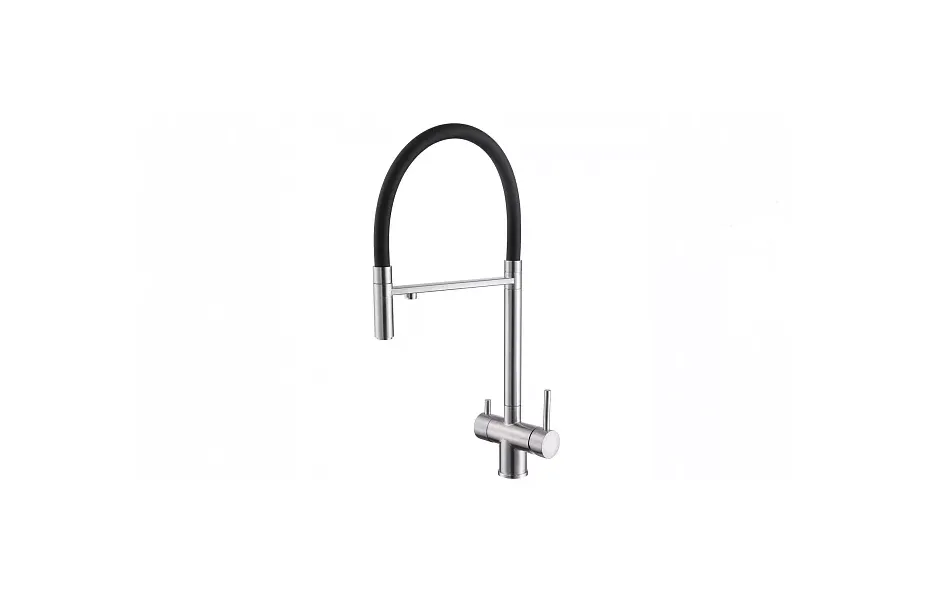 Смеситель для кухонной мойки Abber Wasser Kreis AF81141 хром глянец МОСПЛИТКА