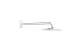 Верхний душ Grohe Rainshower Veris 26170LS0 с кронштейном АКВАМЕТРИЯ
