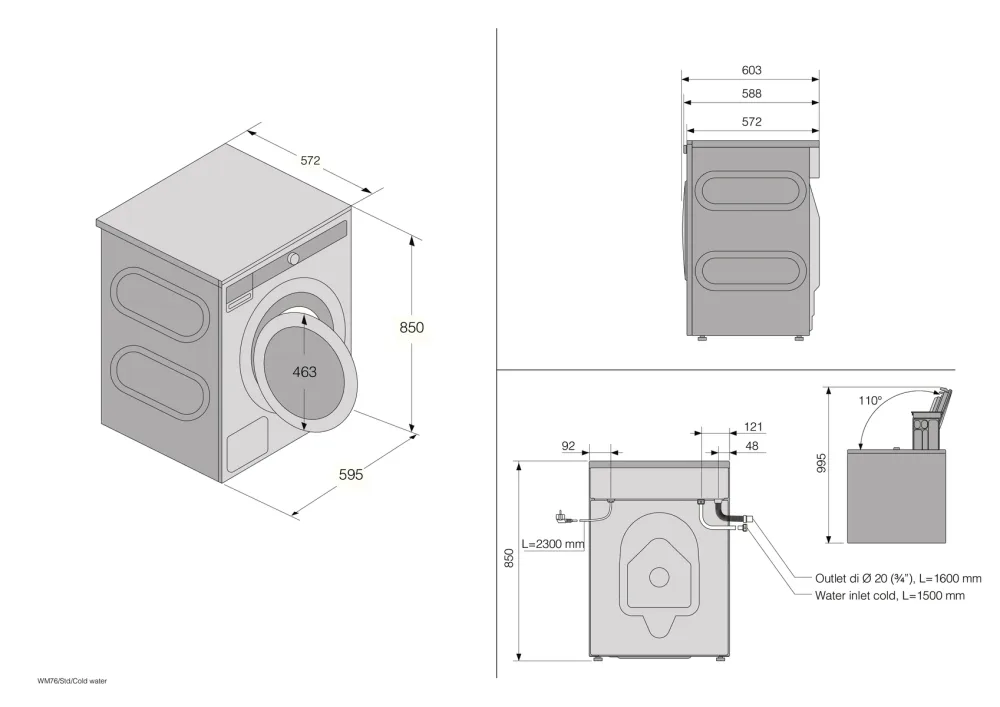 Стиральная машина ASKO W1084BW СТУДИЯ БЫТОВОЙ ТЕХНИКИ HAUSTEK