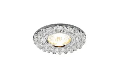 ВСТРАИВАЕМЫЙ СВЕТИЛЬНИК AMBRELLA LIGHT CRYSTAL K230 CH MNOGOROZETOK - МНОГОРОЗЕТОК