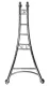 Модель EIFFEL Tower DVEEN (ДВИН) Полотенцесушитель дизайн EIFFEL Tower, труба из нержавеющей стали, водяной АТЕЛЬЕ ВАННОЙ КОМНАТЫ. САМАРА