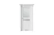 Elite EL8F RAL9003 стекло 1 7 ДВЕРЕЙ