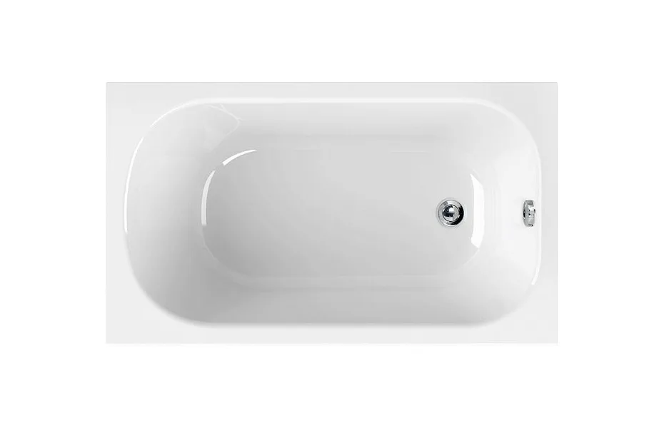 Акриловая ванна Cezares Eco 120x70 см ECO-120-70-40-W37 МОСПЛИТКА