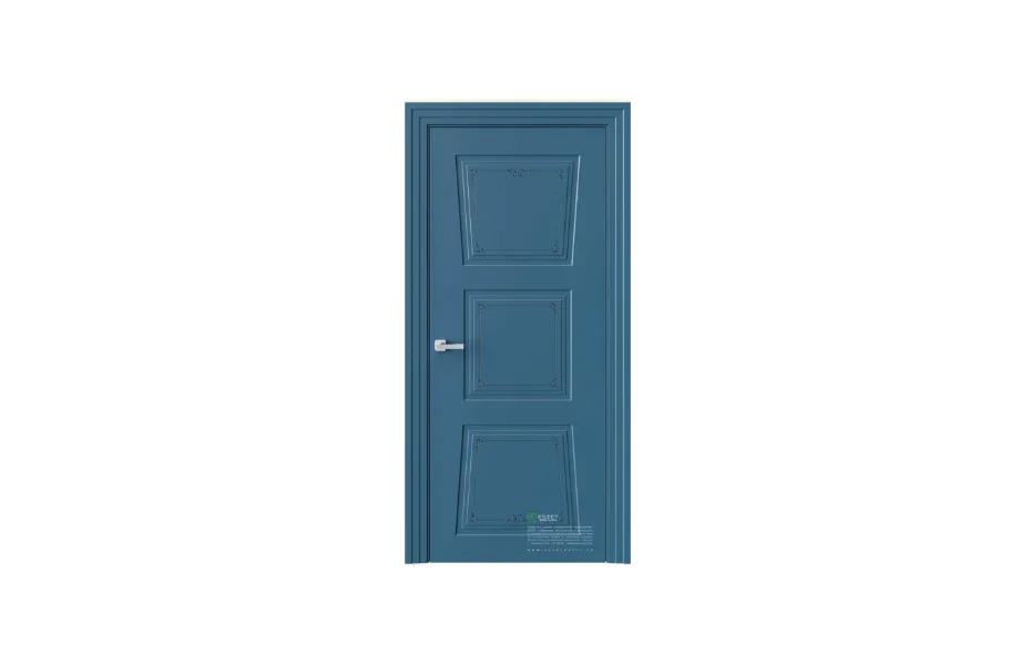 Межкомнатная дверь Novella N29 Ажур RAL5009 7 ДВЕРЕЙ