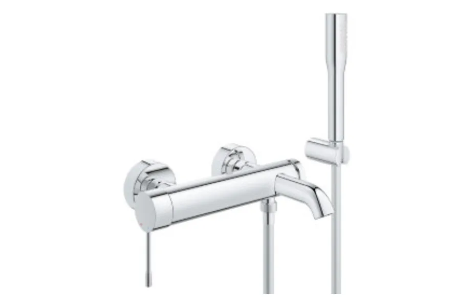 Смеситель для ванны Grohe Essence+ с душевым гарнитуром 33628001 АКВАМЕТРИЯ