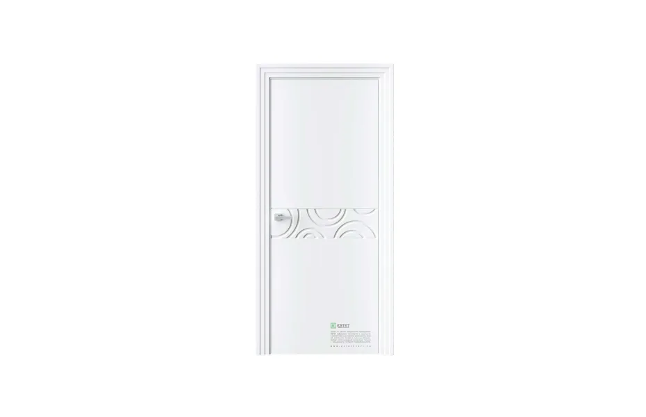 Межкомнатная дверь Novella N28 RAL9003 7 ДВЕРЕЙ