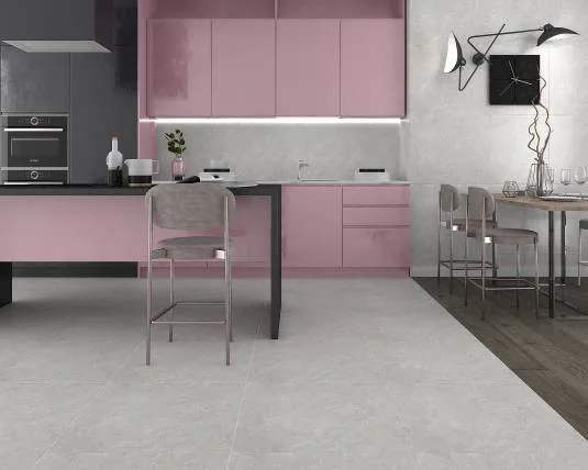 Zircon Керамогранит светло-серый обрезной 59,50x59,50 LAPARET