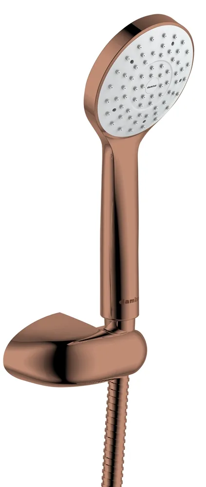 Damixa Eclipse Bronze душевой набор: 100 мм, 1ф, наст. держатель, шланг 1,5м АТЕЛЬЕ ВАННОЙ КОМНАТЫ. САМАРА