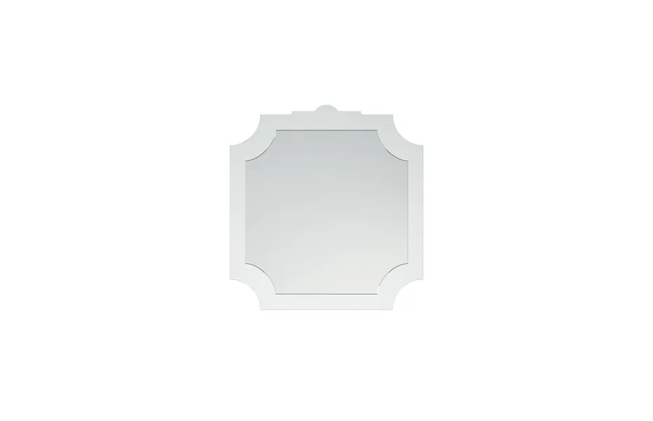 Зеркало Corozo Манойр 85 см SD-00000980 белый МОСПЛИТКА